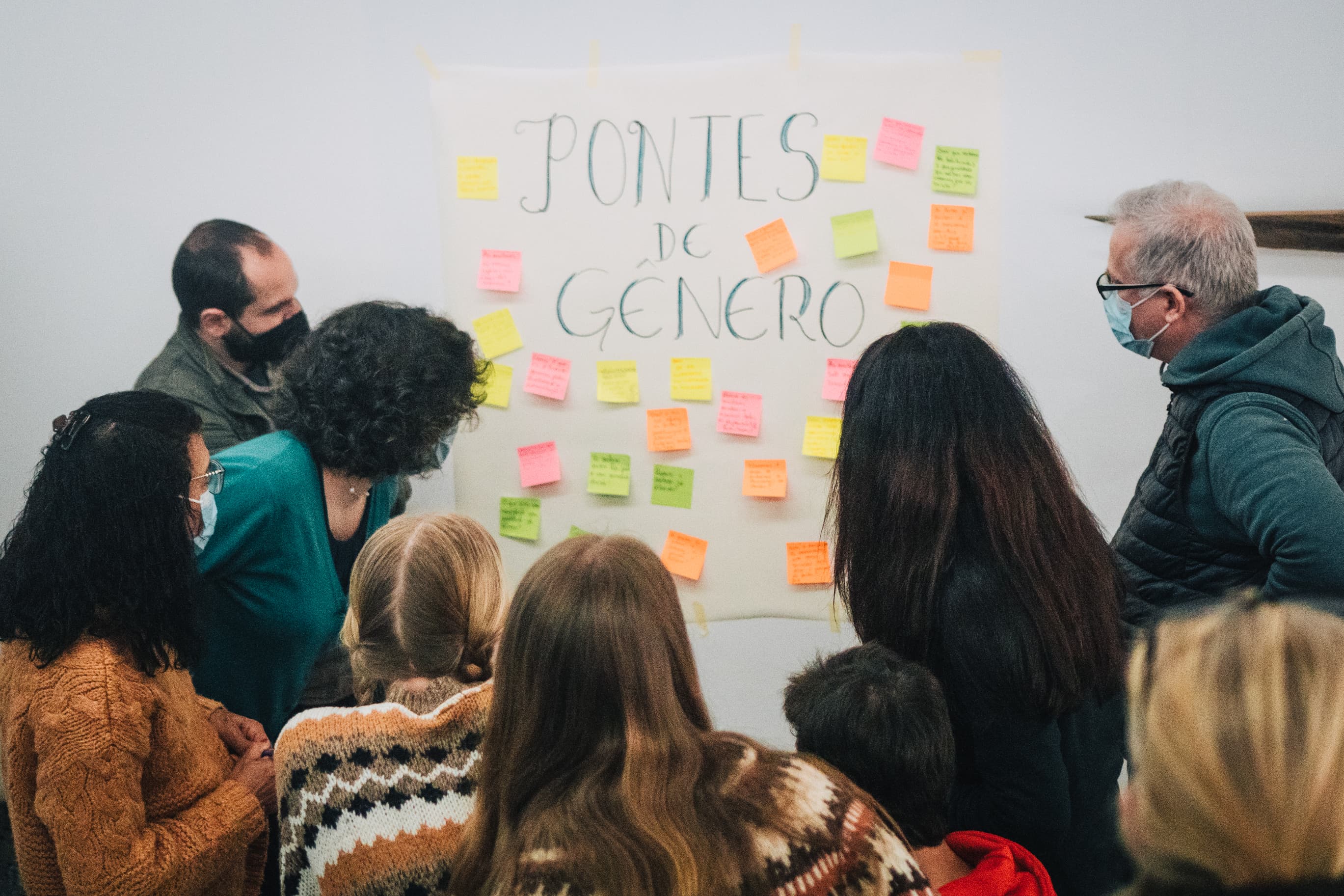 World Café participants brainstorming